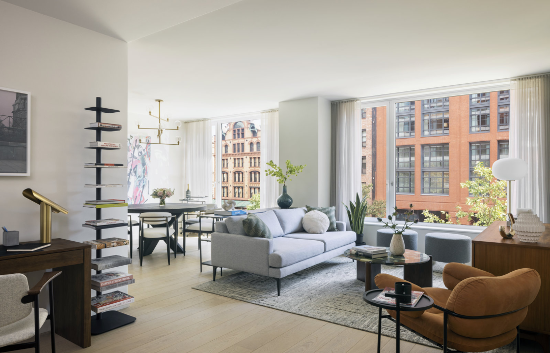 纽约第一富人区Tribeca翠贝卡河景公寓93.9万起
