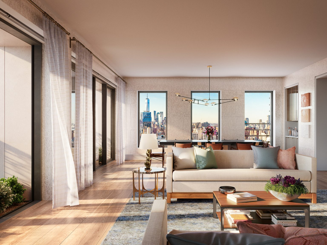纽约曼哈顿熨斗区新楼盘上市195万美金起，商业和文化完美结合的多功能中心。