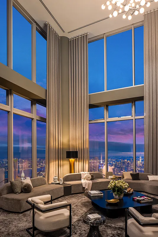 世界顶级富豪的最终归宿，2.5亿美金顶层复式公寓——纽约中央公园一号