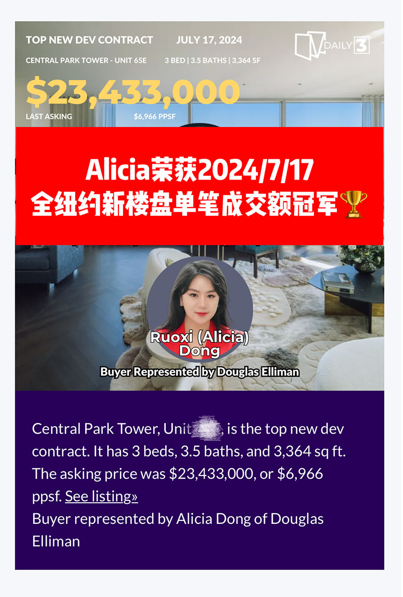 aliciany 纽约房地产经纪 Alicia Dong